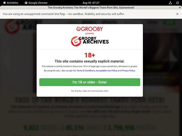 The Grooby Archives Member Sign Up