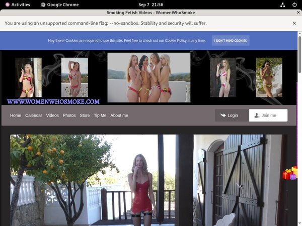 Womenwhosmoke.com Password Username