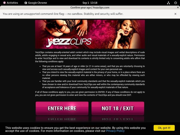 Yezzclips.com With No Card