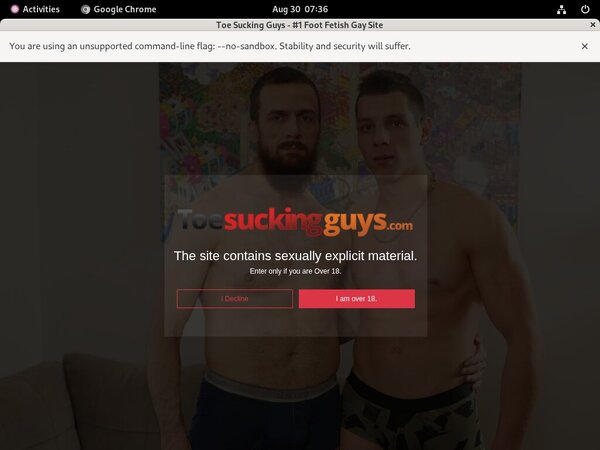 Toesuckingguys Sex.com