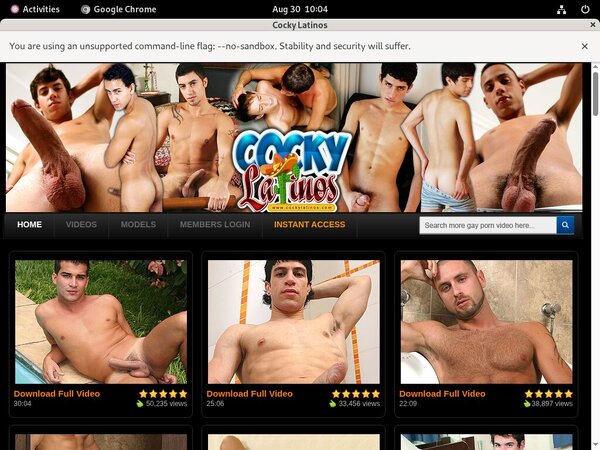 Discount Cockylatinos.com Code