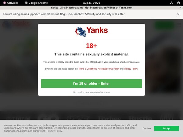 Yanks.com Accounts And Passwords