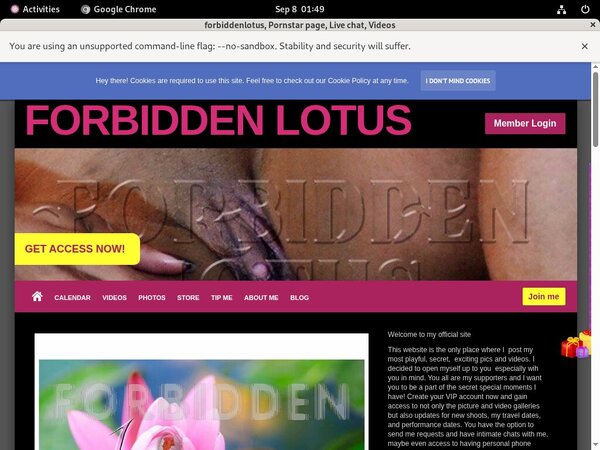 Forbiddenlotus.com $1 Trial