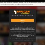 African Lesbians Ad