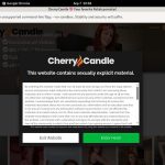 Cherry Candle Tube