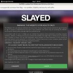 Slayed Sites